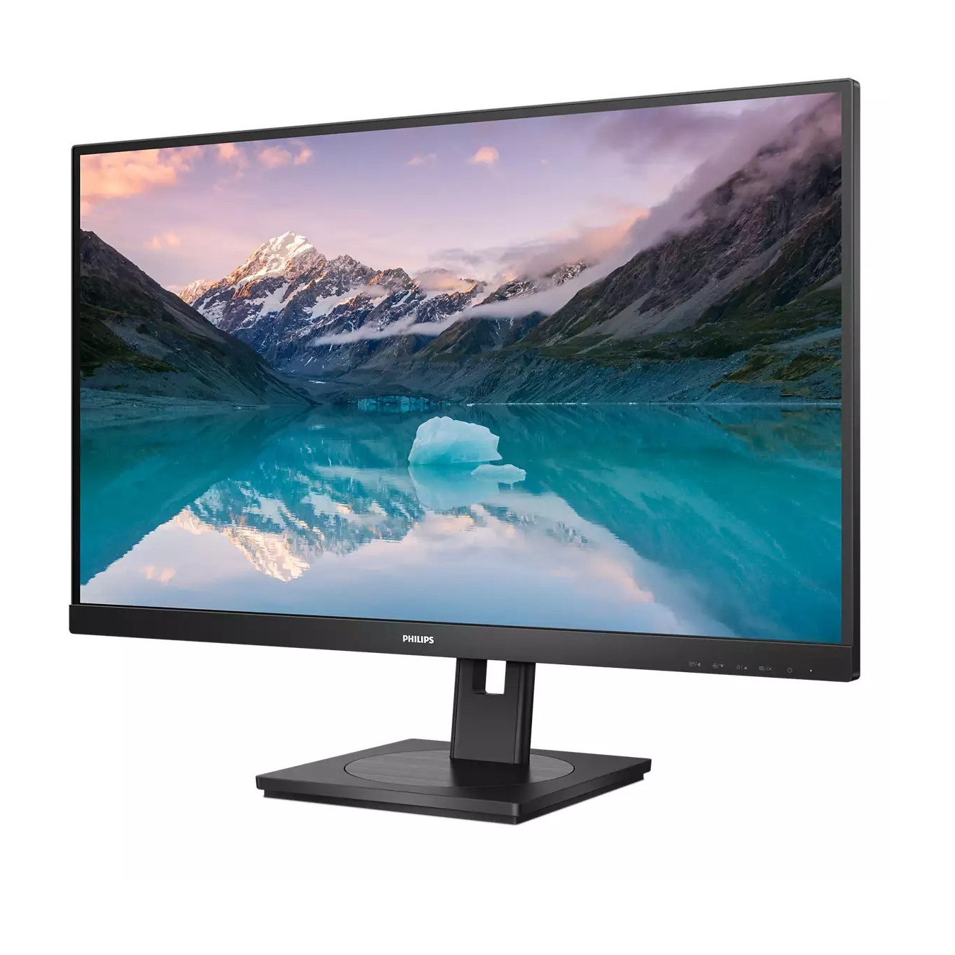 Philips 275S9JML - 27" QHD (2560x1440) VA Monitor, 75Hz 4ms, HDMI/DP, USB, Built-in Speakers, Pivot & Height Adjust - Black