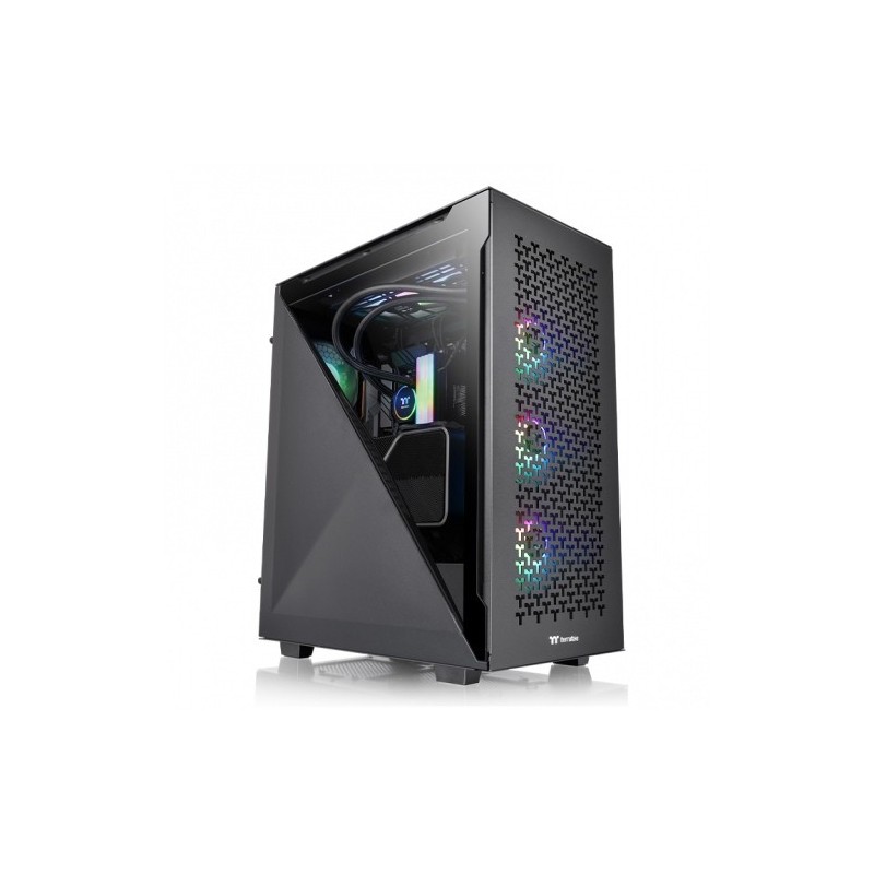Buy Thermaltake Divider 500 TG Air - CA-1T4-00M1WN-02 - Mid Tower PC Case, Black... in Cyprus, Nicosia, Limassol, Larnaka, Pafos