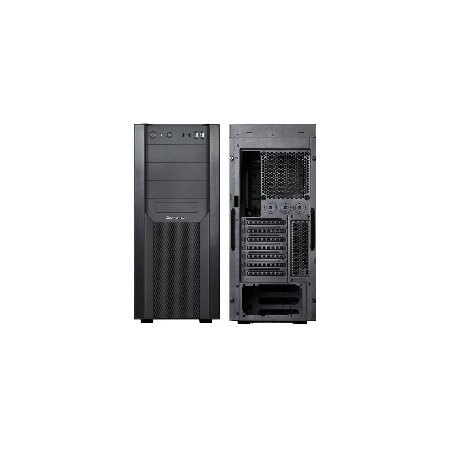 Chieftec Mesh CW-01B-OP Black Mid-Tower ATX/mATX/ITX Case (Boxed) — Buy in Cyprus with Fast Delivery