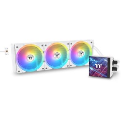 Thermaltake MAGFloe 360 Ultra Snow Edition AIO 360mm Cooler White ARGB TFT 355W (Boxed) — Buy in Cyprus with Fast Delivery