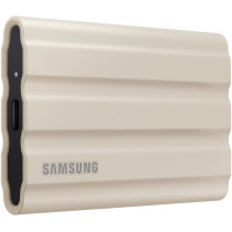 Samsung Portable SSD T7 Shield - MU-PE2T0K - Beige, 2TB, USB-C, 3.2 Gen2 — Buy in Cyprus with Fast Delivery