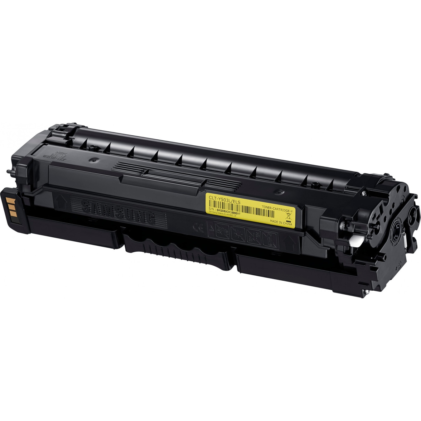 Samsung CLT-Y503L High-Yield Yellow Original Toner - CLT-Y503L - Yellow, Original, High Yield