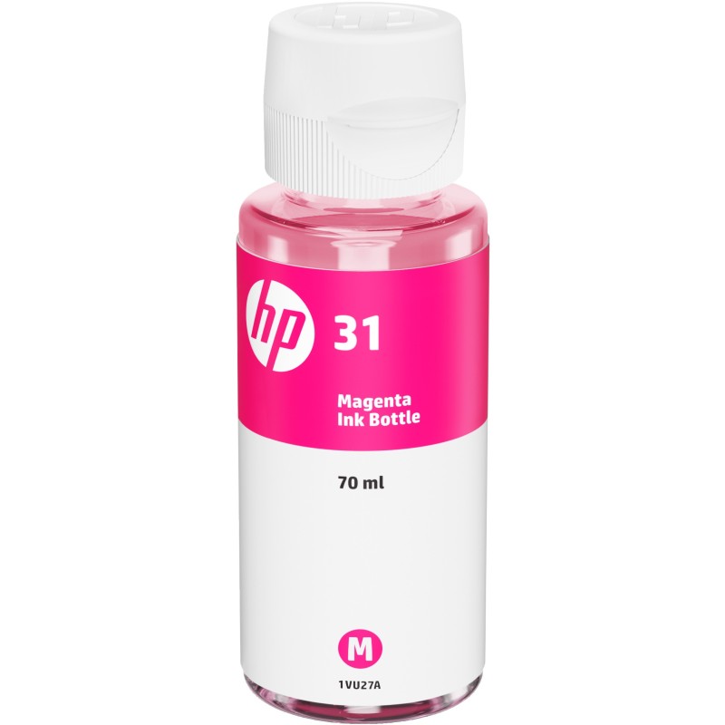 Buy HP 31 Magenta Original Ink Bottle - 1VU27AE - 70 ml in Cyprus, Nicosia, Limassol, Larnaka, Pafos