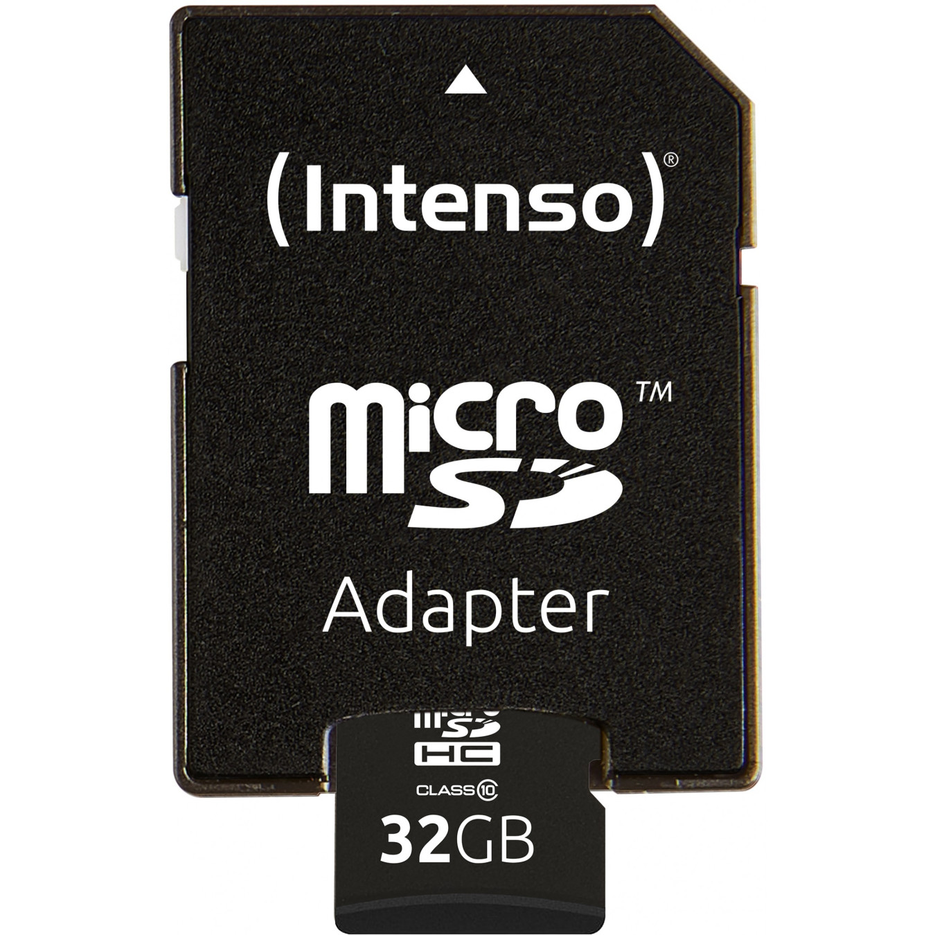 Intenso MicroSDHC Card - 3413480 - (Black, 32GB, Class 10, 25 MB/s) — Buy in Cyprus with Fast Delivery
