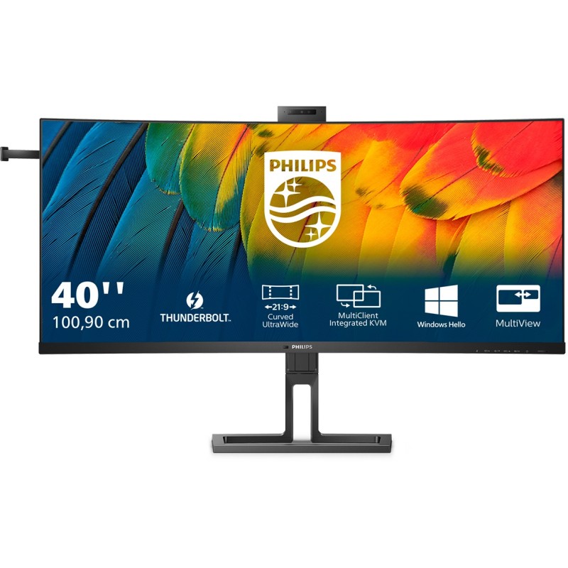 Buy Philips 40B1U6903CH - Curved 39.7" IPS 21:9 HDR10 Monitor - Black in Cyprus, Nicosia, Limassol, Larnaka, Pafos