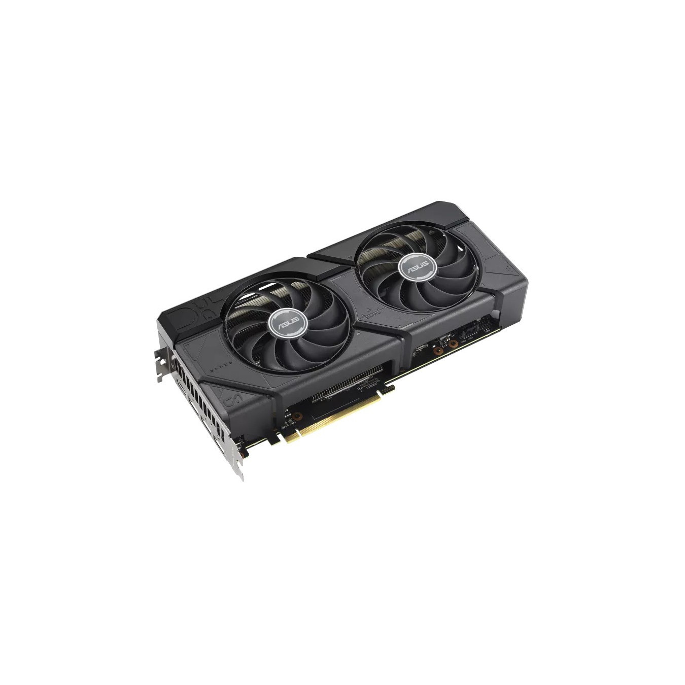 RX 7700 XT ASUS Dual Radeon OC - RX7700XT-O12G - Black, 12GB GDDR6, 192-bit, PCIe 4.0, 2x8-pin