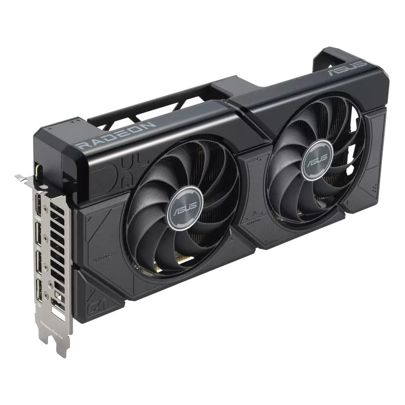 Buy RX 7700 XT ASUS Dual Radeon OC - RX7700XT-O12G - Black, 12GB GDDR6, 192-bit,... in Cyprus, Nicosia, Limassol, Larnaka, Pafos