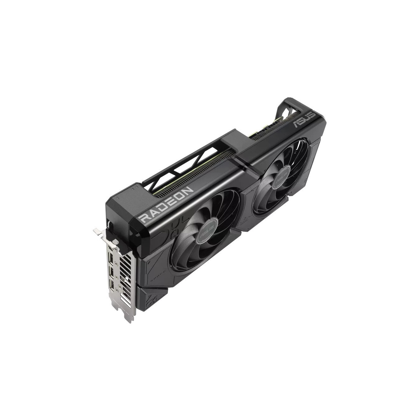 RX 7700 XT ASUS Dual Radeon OC - RX7700XT-O12G - Black, 12GB GDDR6, 192-bit, PCIe 4.0, 2x8-pin