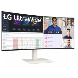 Buy LG 38WR85QC-W Curved Nano IPS WQHD+ Monitor - 38WR85QC-W - White, 3840x1600,... in Cyprus, Nicosia, Limassol, Larnaka, Pafos