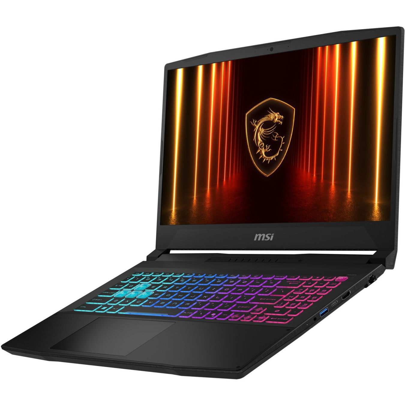 MSI Katana 15 HX - B14WGK-058 - Black, i7-14650HX, RTX 5070, 16GB DDR5, 512GB SSD, 15.6" FHD 144Hz
