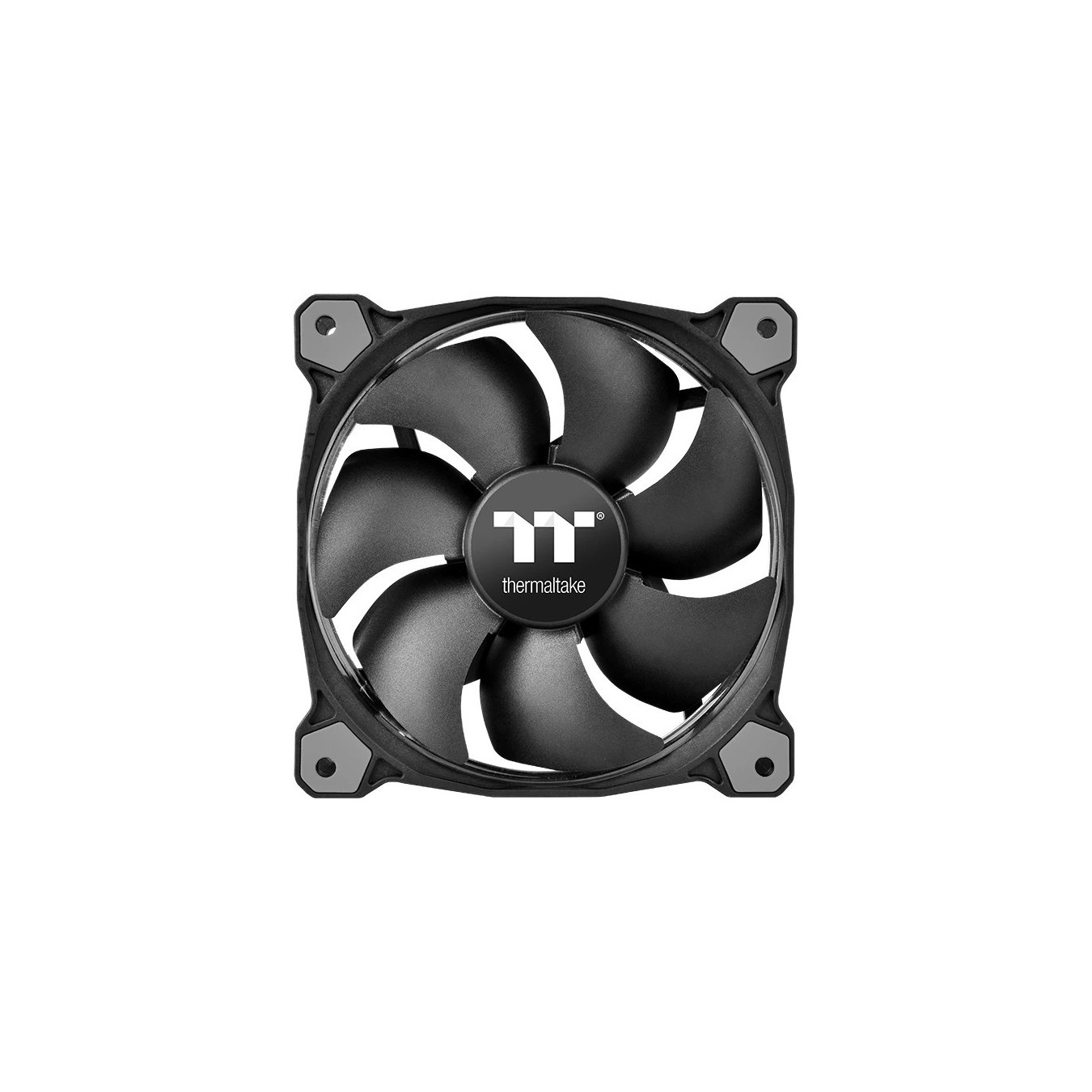 Thermaltake Riing 12 LED RGB 120mm Fan (3-Pack) - CL-F042-PL12SW-B - Black, PWM RGB — Buy in Cyprus with Fast Delivery