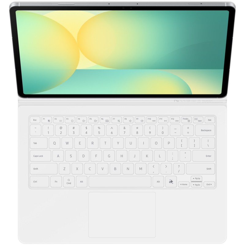 Buy Samsung Book Cover Keyboard for Tab S10 FE+ - EF-DX625 - QWERTZ German, Trac... in Cyprus, Nicosia, Limassol, Larnaka, Pafos