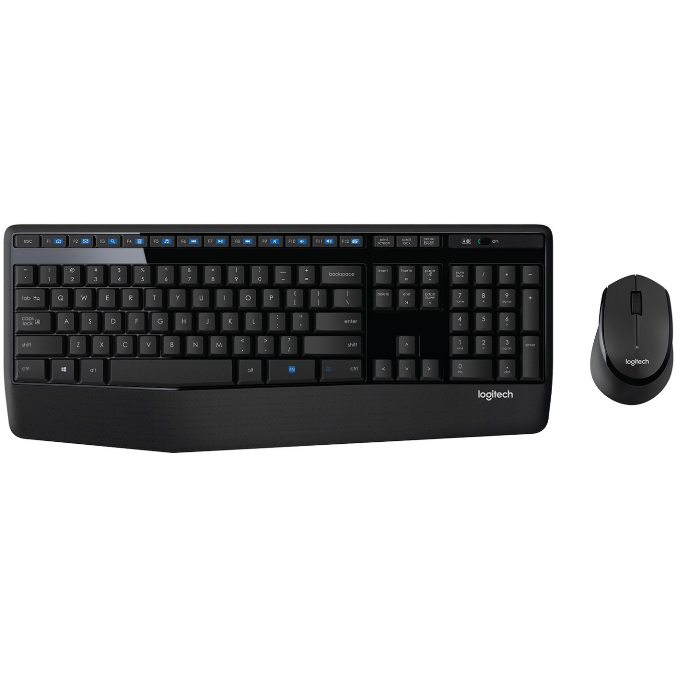 Logitech Desktop MK345 Wireless Comfort - MK345 - Black — Buy in Cyprus with Fast Delivery