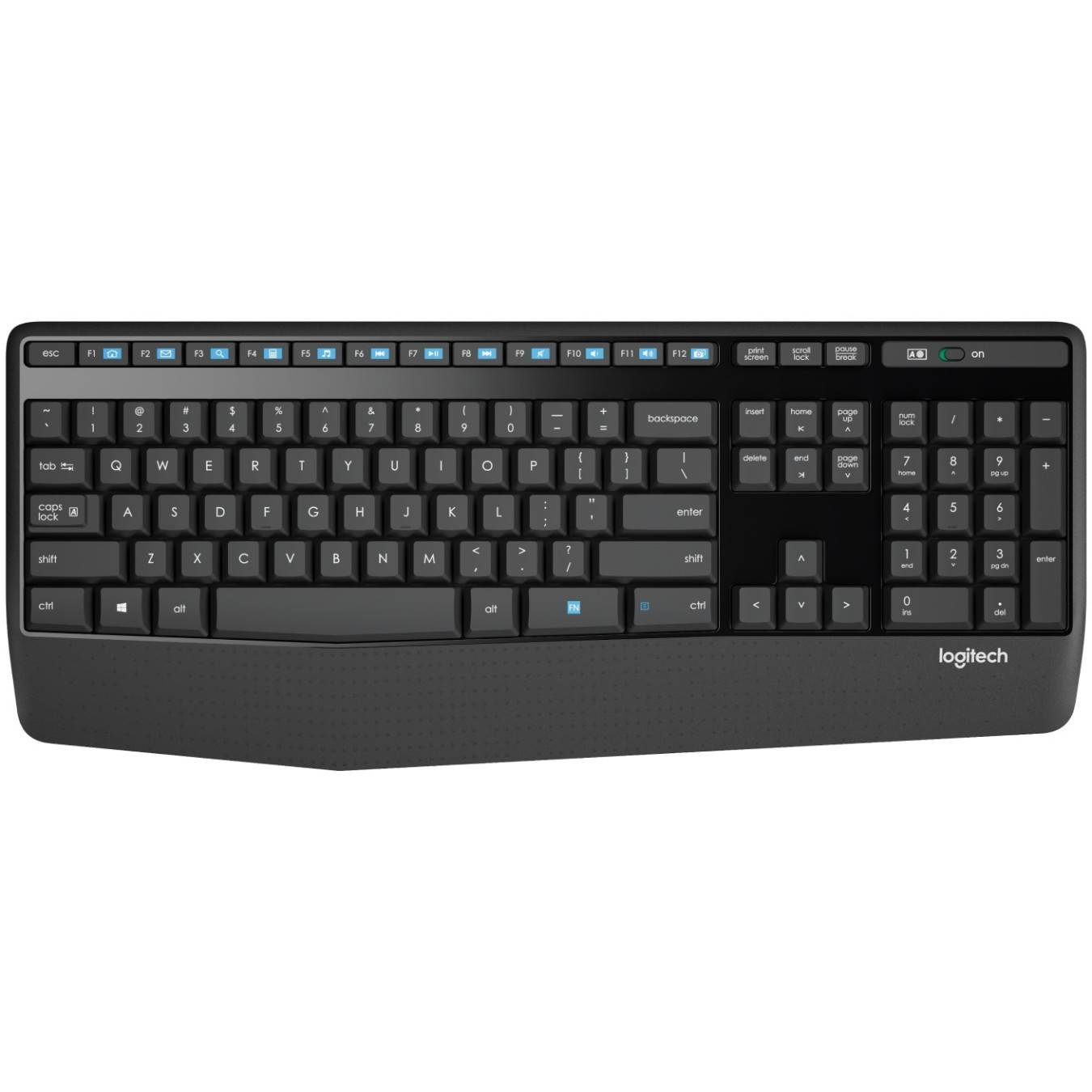 Logitech Desktop MK345 Wireless Comfort - MK345 - Black — Buy in Cyprus with Fast Delivery