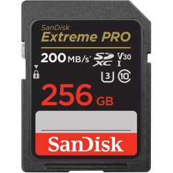 Buy SanDisk Extreme PRO SDXC 256GB - Black, U3, V30, 200 MB/s Read, 90 MB/s Write in Cyprus, Nicosia, Limassol, Larnaka, Pafos