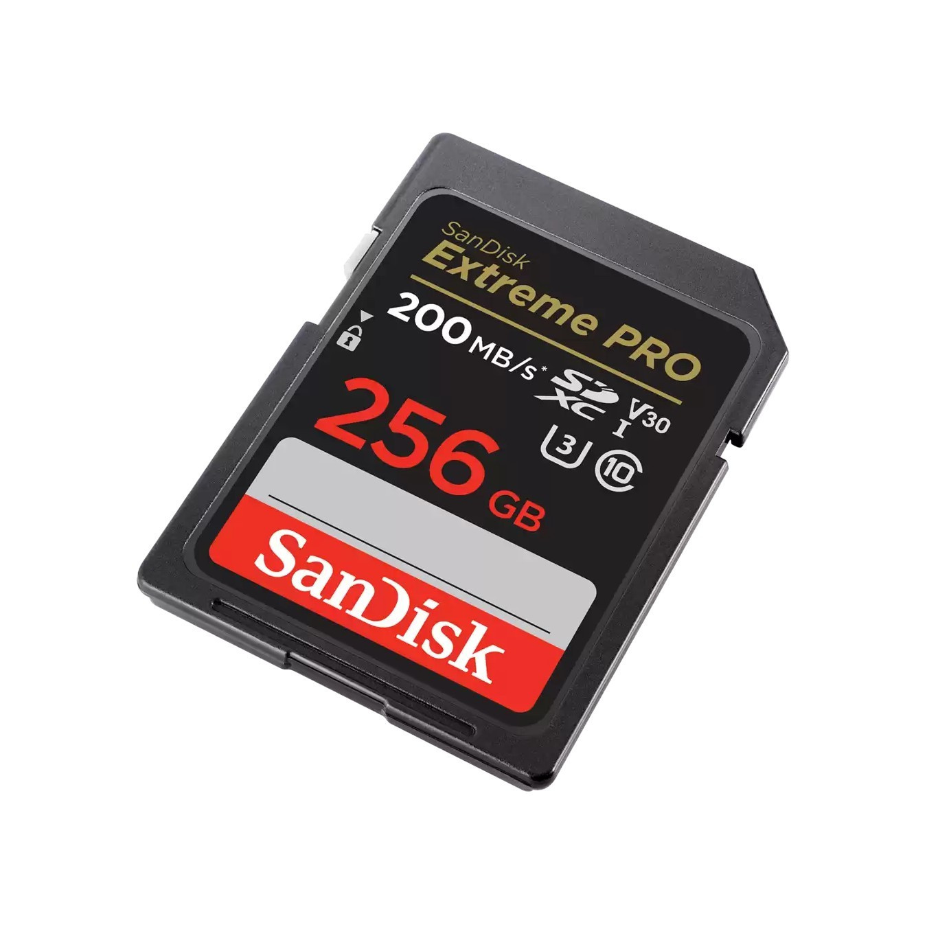 SanDisk Extreme PRO SDXC 256GB - Black, U3, V30, 200 MB/s Read, 90 MB/s Write — Buy in Cyprus with Fast Delivery