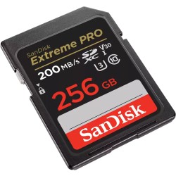 Buy SanDisk Extreme PRO SDXC 256GB - Black, U3, V30, 200 MB/s Read, 90 MB/s Write in Cyprus, Nicosia, Limassol, Larnaka, Pafos