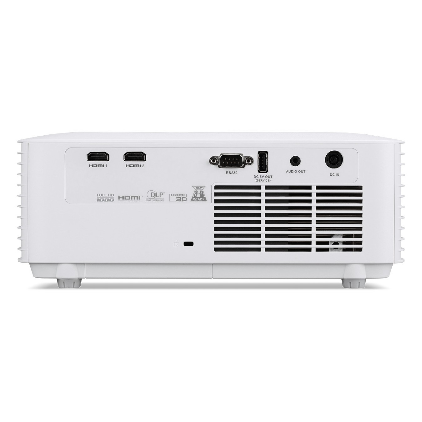 Acer XL2330W DLP 5000 ANSI-Lumen 16:10 Projector - XL2330W - White, Laser, 2xHDMI, Built-in speaker