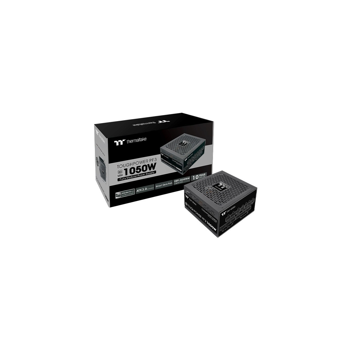 Thermaltake Toughpower PF3 - PF3 - Black 1050W Platinum PSU — Buy in Cyprus with Fast Delivery