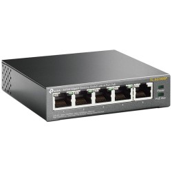 Buy TP-Link SG1005P 5-Port Gigabit PoE Switch - SG1005P - Black, Metal enclosure... in Cyprus, Nicosia, Limassol, Larnaka, Pafos