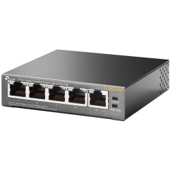 Buy TP-Link SG1005P 5-Port Gigabit PoE Switch - SG1005P - Black, Metal enclosure... in Cyprus, Nicosia, Limassol, Larnaka, Pafos