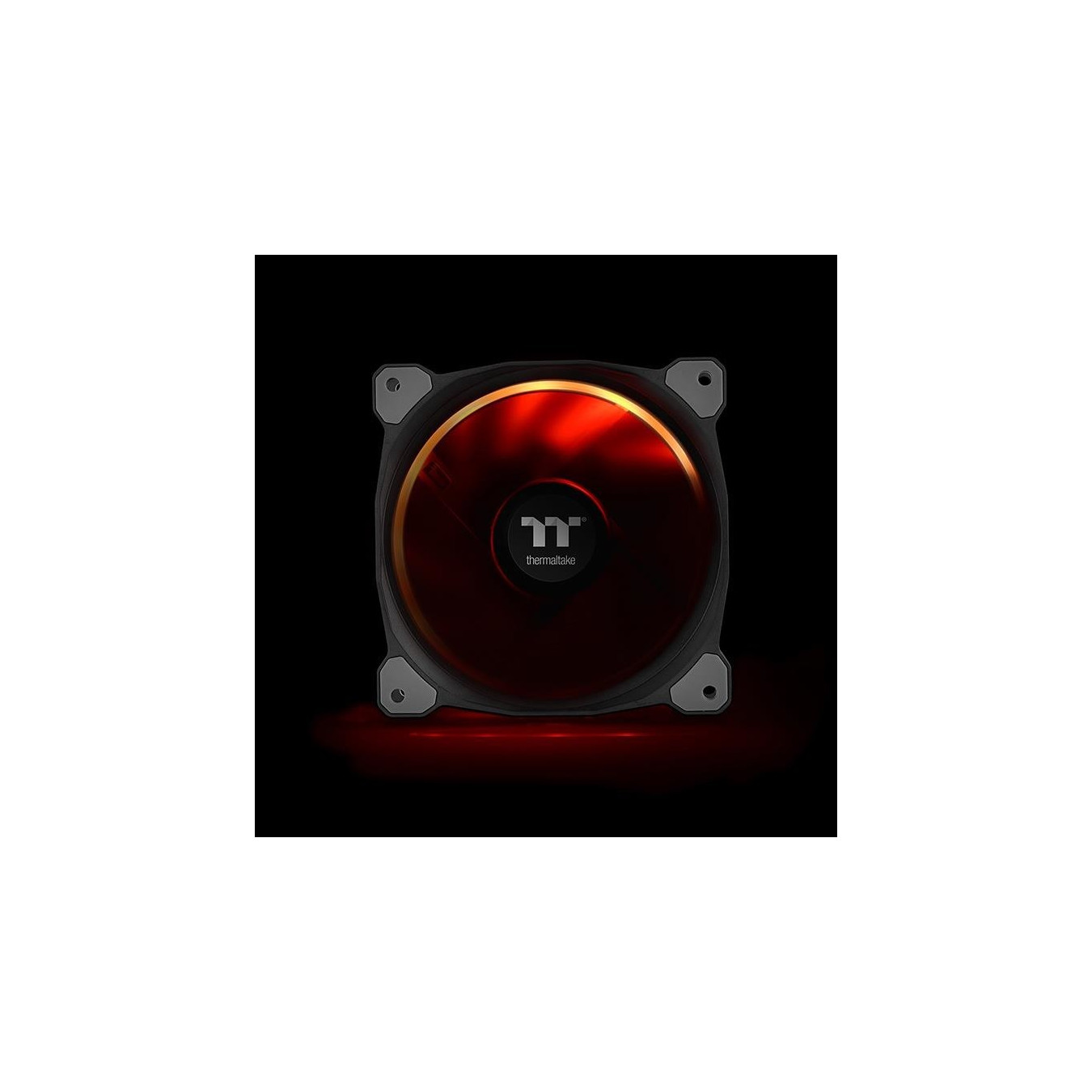 Thermaltake Riing Plus 12 RGB Kit - CL-F076-PL12SW-A - 3x120mm RGB Fans + Lumi, USB Hub, Black