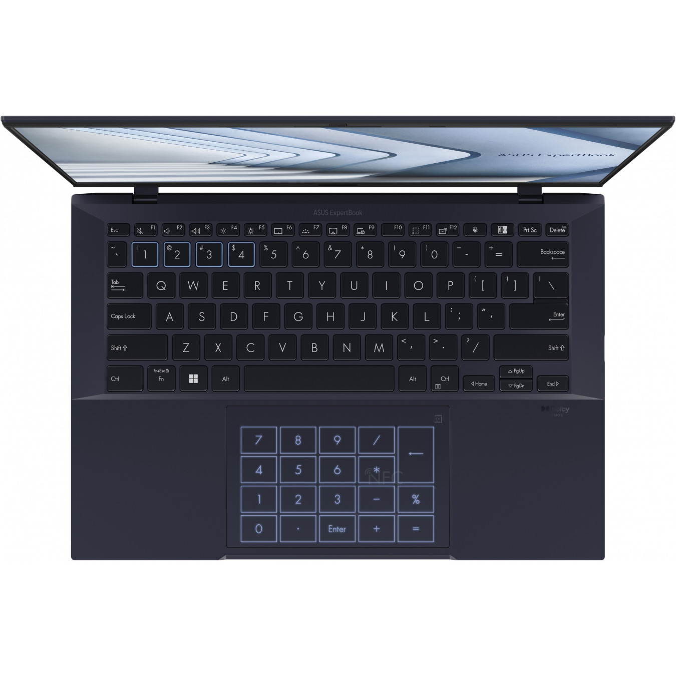 ASUS ExpertBook B9 14' B9403CVAR-PP1735X - Star Black, 16GB RAM, 512GB SSD, Intel Core i7-150U, OLED, Windows 11 Pro