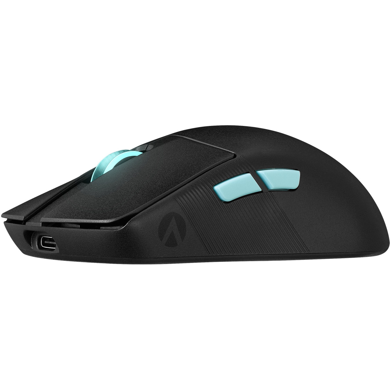ASUS ROG Harpe Ace Aim Lab Edition Gaming Mouse - Ambidextrous, 36000 DPI, Tri-Mode RF/Bluetooth/Wired, Black