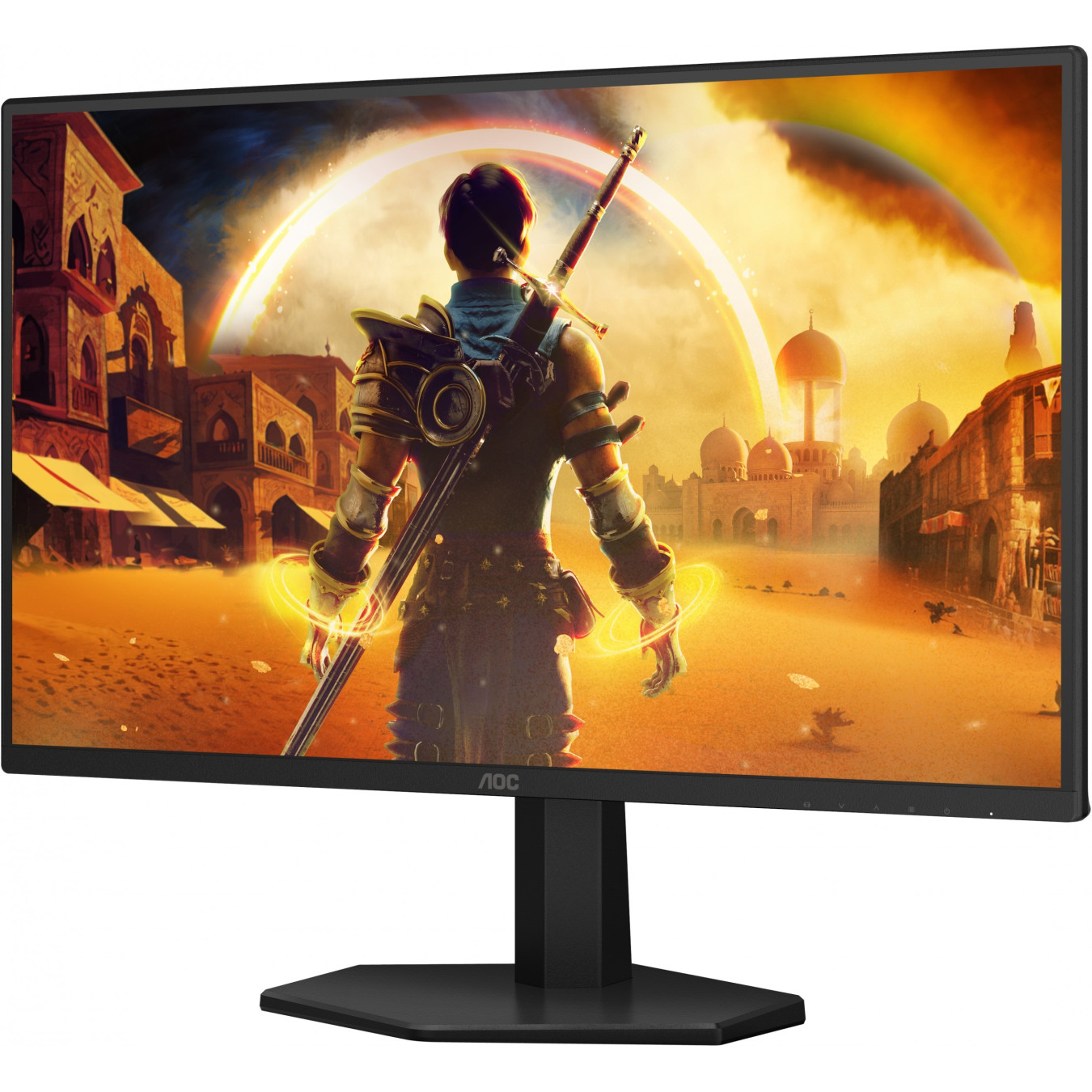 AOC 25G42E 24.5in FHD IPS Gaming Monitor - 25G42E - Black/Red, 180Hz, 1ms, G-SYNC, HDMI 2.0, DP 1.4