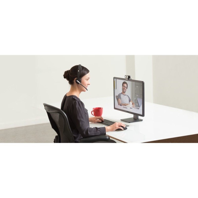 Buy Logitech H820e Wireless Headset Mono - H820e - Black, Monaural, 2.4 GHz in Cyprus, Nicosia, Limassol, Larnaka, Pafos