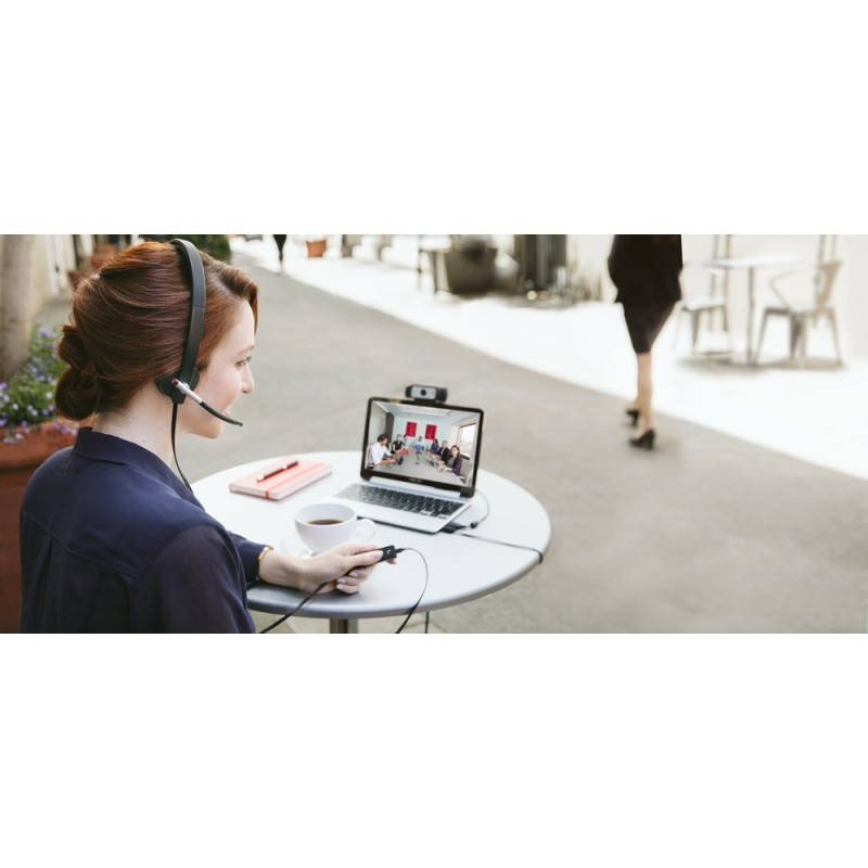 Buy Logitech H820e Wireless Headset Mono - H820e - Black, Monaural, 2.4 GHz in Cyprus, Nicosia, Limassol, Larnaka, Pafos