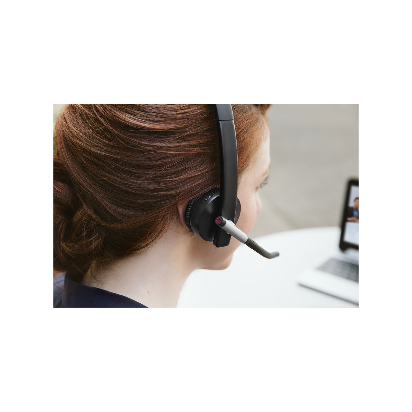 Logitech H820e Wireless Headset Mono - H820e - Black, Monaural, 2.4 GHz — Buy in Cyprus with Fast Delivery