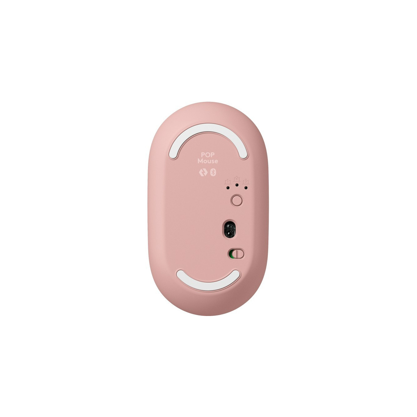 POP ICON COMBO MOUSE AND KB - Rose, Bluetooth Wireless Keyboard & Mouse (German QWERTZ, Mini Keyboard)