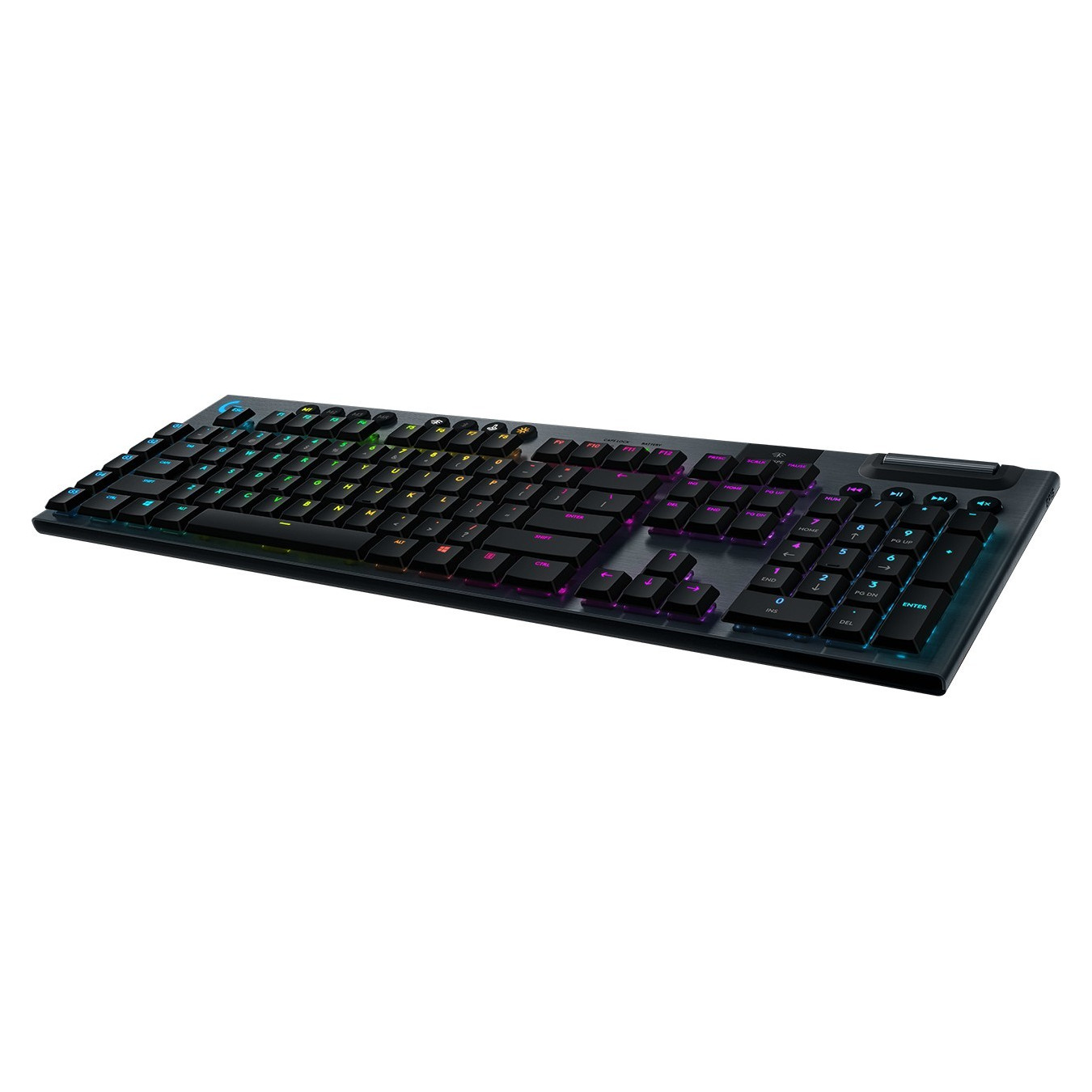 Logitech G915 LIGHTSPEED Wireless RGB Mechanical Gaming Keyboard - G915 - Carbon, GL Tactile, German QWERTZ