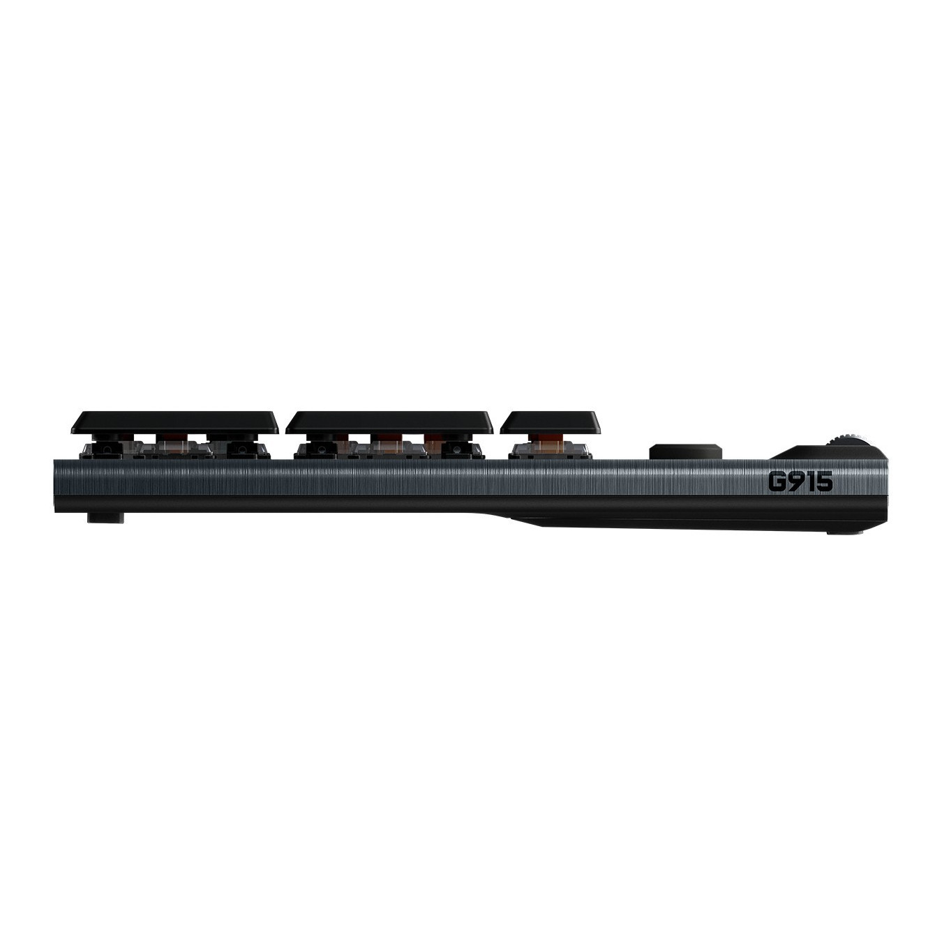 Logitech G915 LIGHTSPEED Wireless RGB Mechanical Gaming Keyboard - G915 - Carbon, GL Tactile, German QWERTZ