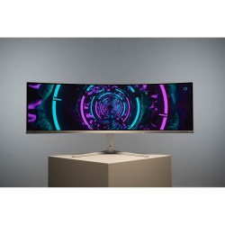 Buy Philips 49M2C8900 - 32:9 QD-OLED 124.3cm - White, 5120x1440, 240Hz, 2xHDMI, ... in Cyprus, Nicosia, Limassol, Larnaka, Pafos