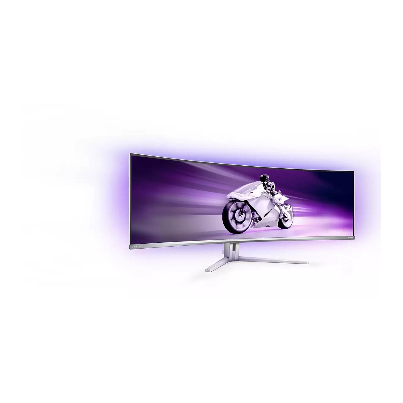 Philips 49M2C8900 - 32:9 QD-OLED 124.3cm - White, 5120x1440, 240Hz, 2xHDMI, DP, USB-C — Buy in Cyprus with Fast Delivery
