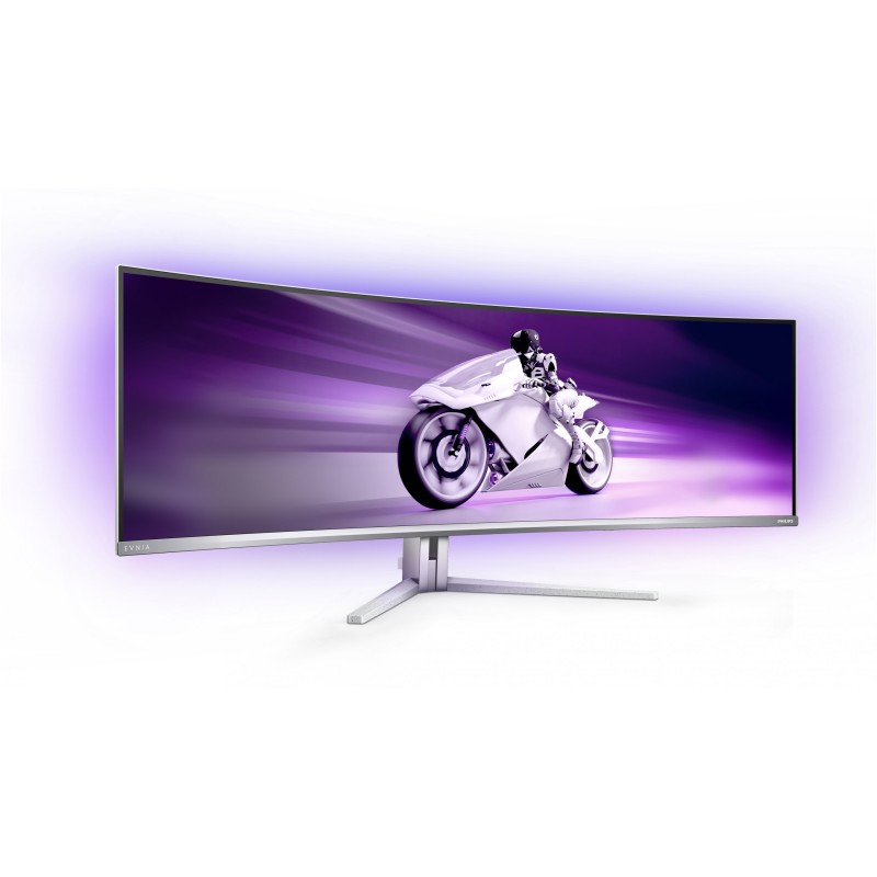 Buy Philips 49M2C8900 - 32:9 QD-OLED 124.3cm - White, 5120x1440, 240Hz, 2xHDMI, ... in Cyprus, Nicosia, Limassol, Larnaka, Pafos