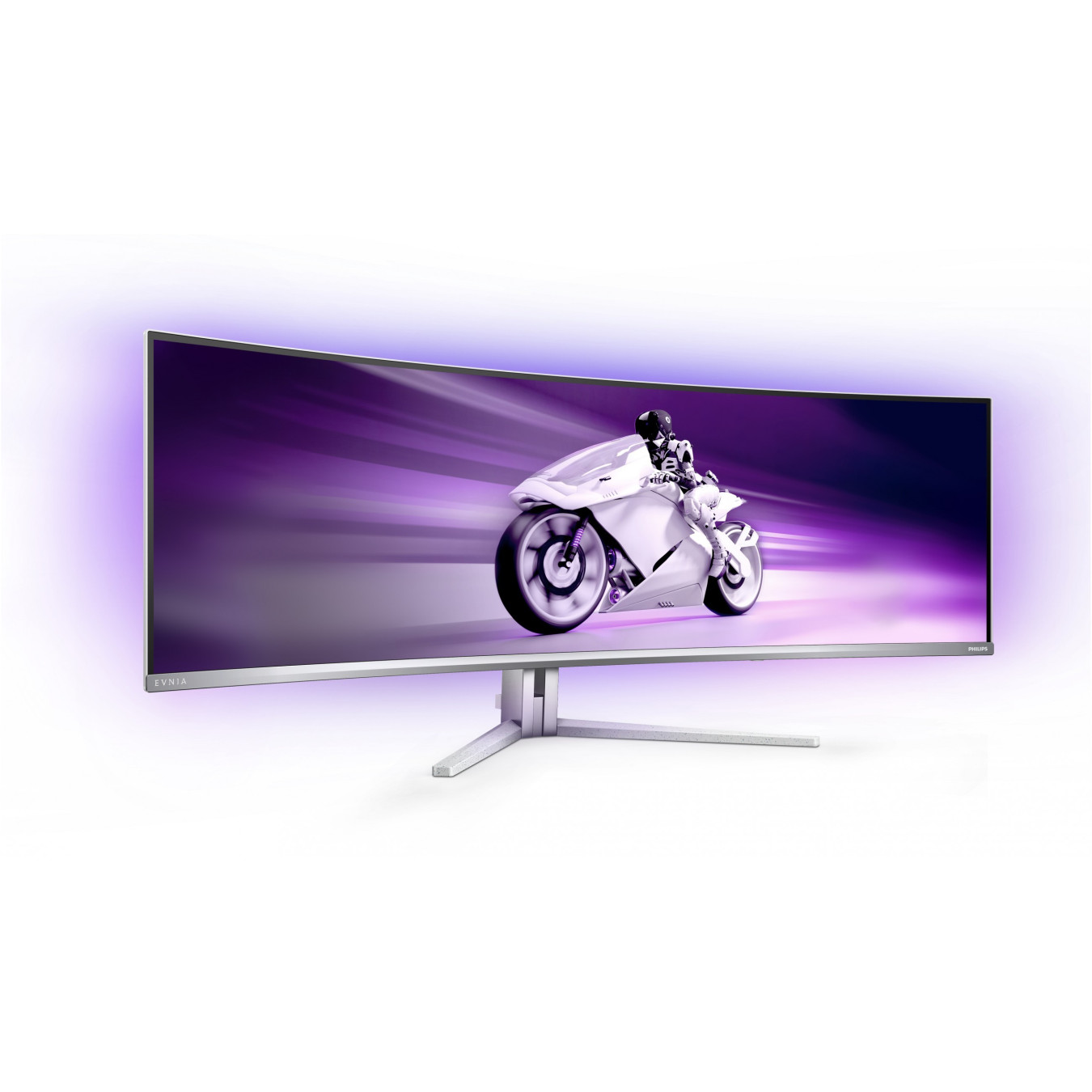 Philips 49M2C8900 - 32:9 QD-OLED 124.3cm - White, 5120x1440, 240Hz, 2xHDMI, DP, USB-C — Buy in Cyprus with Fast Delivery