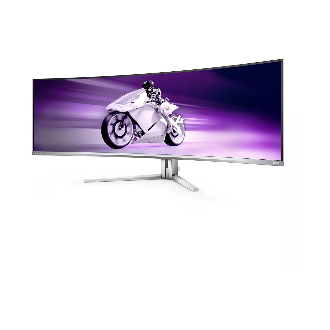 Philips 49M2C8900 - 32:9 QD-OLED 124.3cm - White, 5120x1440, 240Hz, 2xHDMI, DP, USB-C — Buy in Cyprus with Fast Delivery