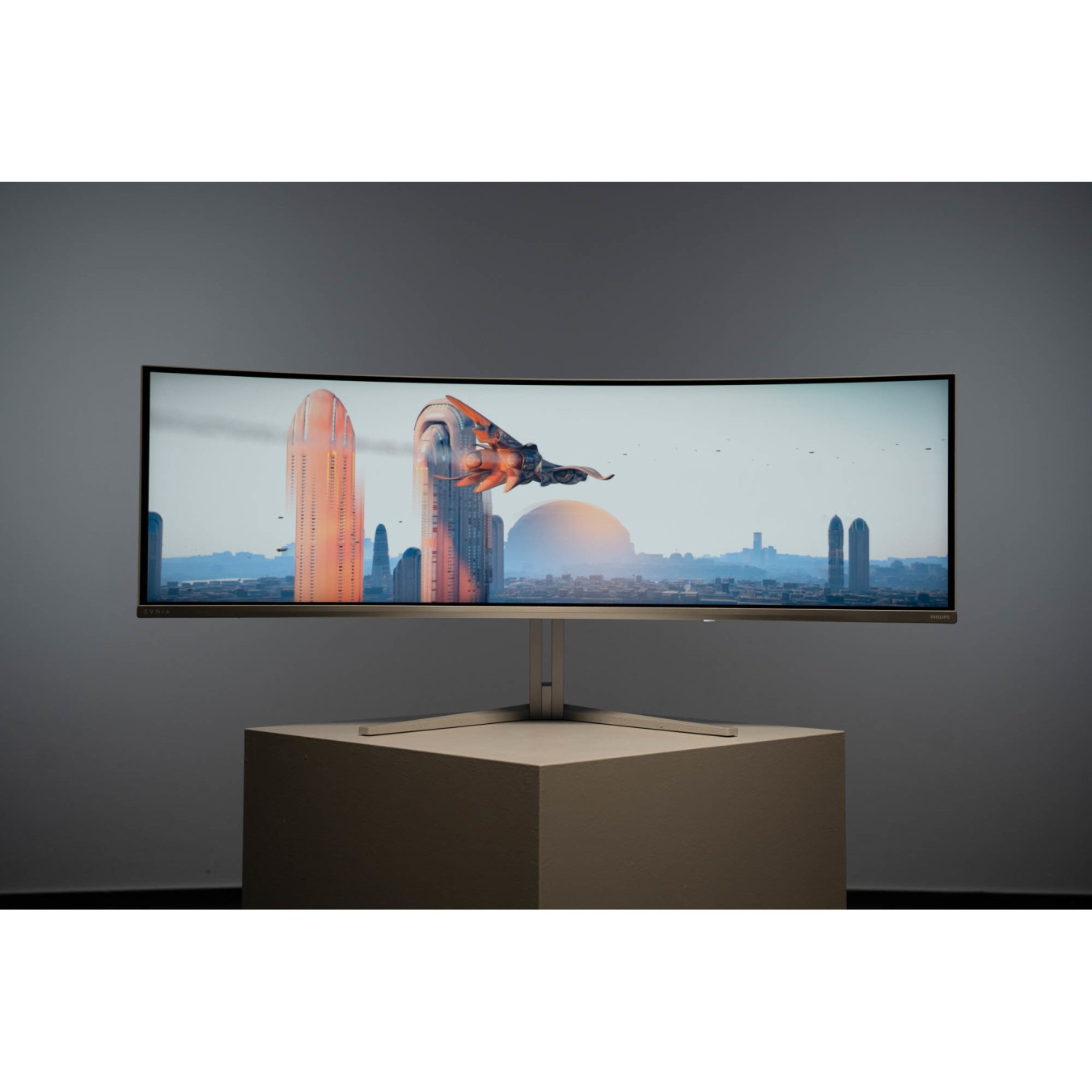 Philips 49M2C8900 - 32:9 QD-OLED 124.3cm - White, 5120x1440, 240Hz, 2xHDMI, DP, USB-C — Buy in Cyprus with Fast Delivery