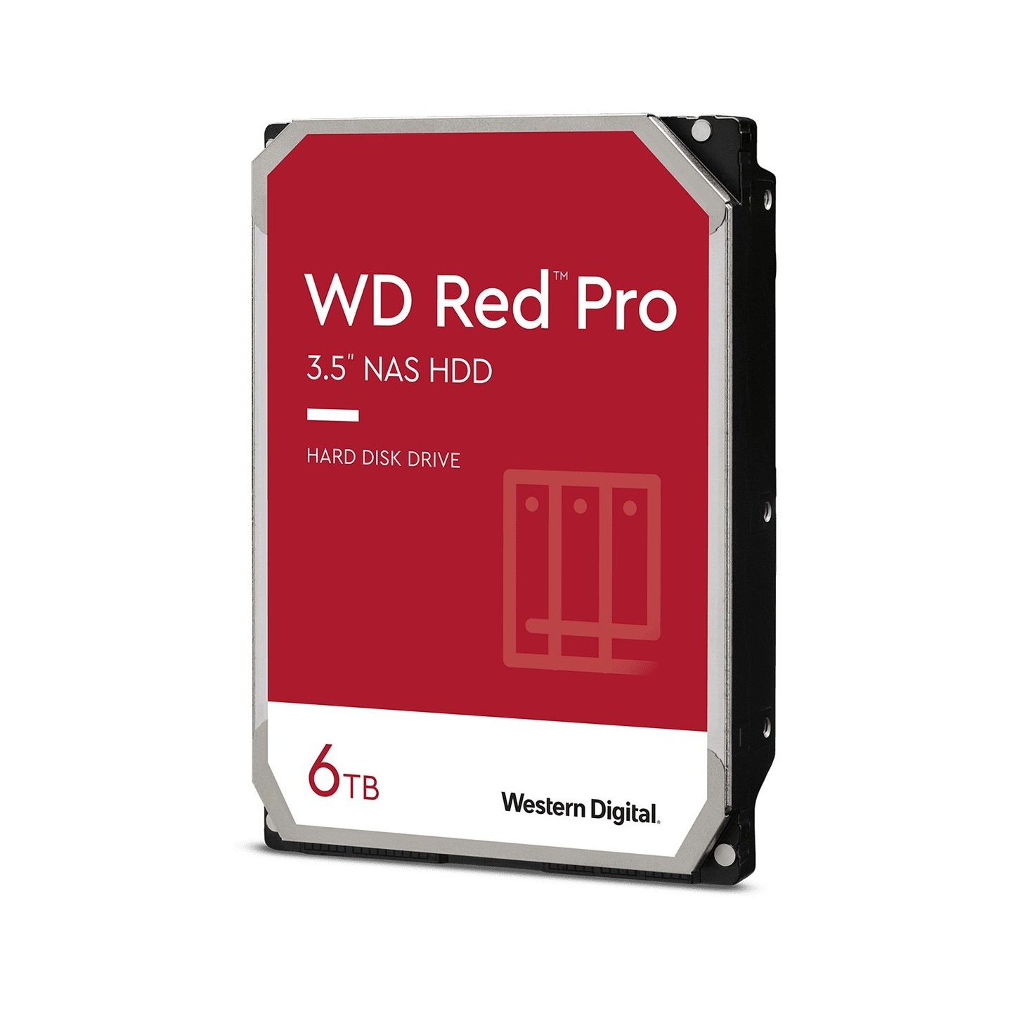 Western Digital Red Pro 6TB 3.5" SATA III NAS HDD - 7200 RPM 256MB Cache - WD6005FFBX (Boxed)