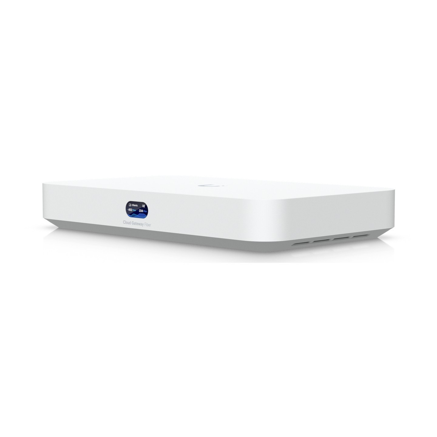 Unifi Cloud Gateway Fiber - UCG-Fiber - White, 3000 MB RAM, 2200 MHz CPU, 4x2.5G LAN, 1x10G SFP+, PoE+ 30W