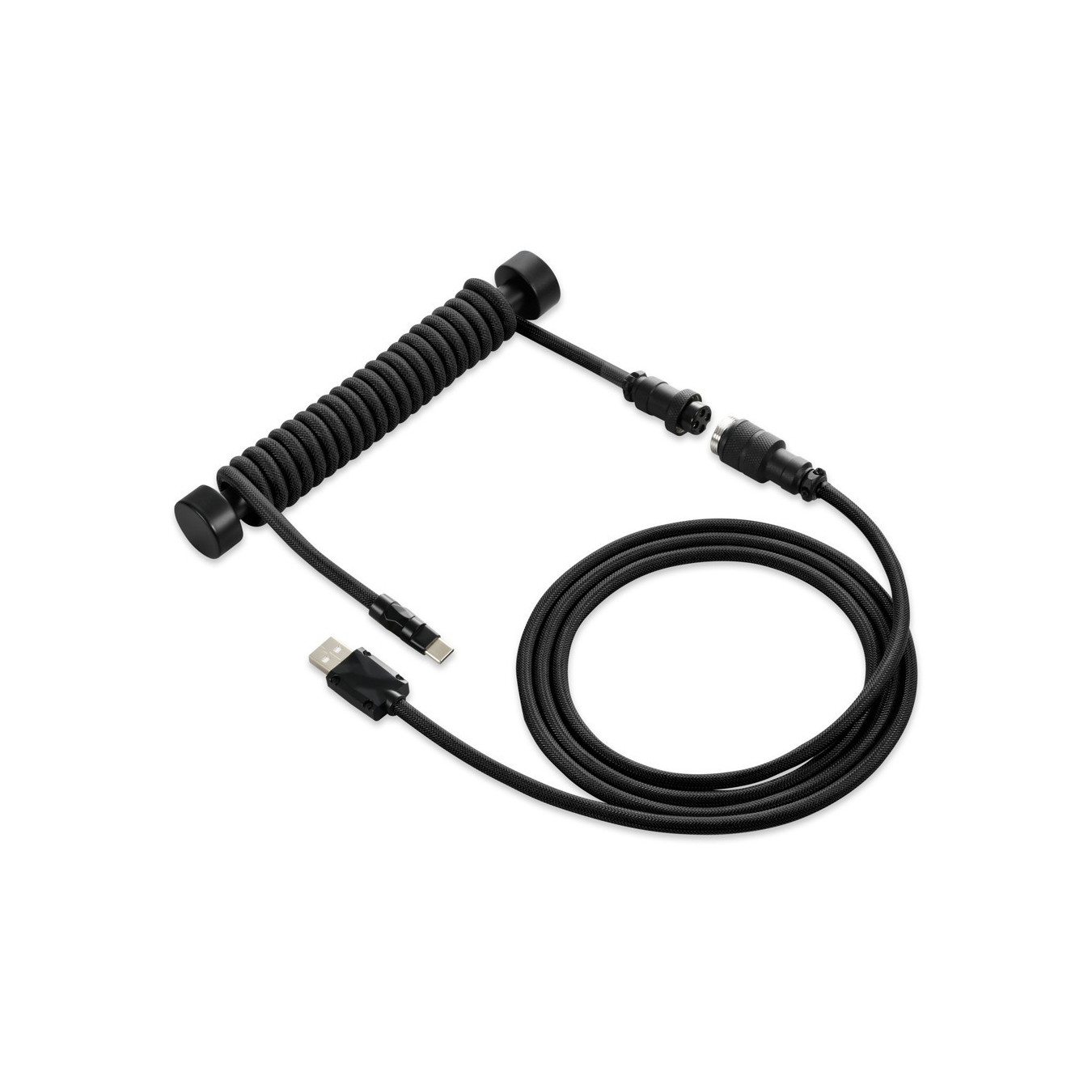 Sharkoon SGK50 Aviator Cable - SGK50 - Black, 1.85 m, braided USB-A/USB-C — Buy in Cyprus with Fast Delivery