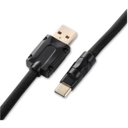 Buy Sharkoon SGK50 Aviator Cable - SGK50 - Black, 1.85 m, braided USB-A/USB-C in Cyprus, Nicosia, Limassol, Larnaka, Pafos