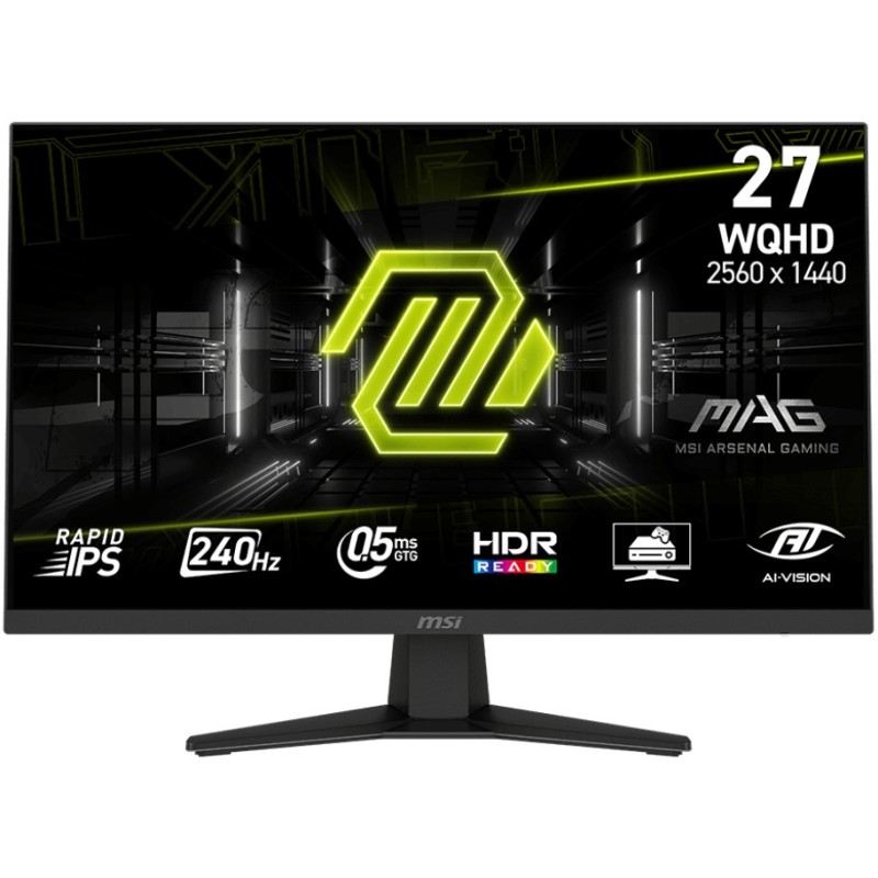 Buy MSI MAG 274QFDE X24 Rapid IPS WQHD Gaming Display - MAG 274QFDE X24 - Black in Cyprus, Nicosia, Limassol, Larnaka, Pafos