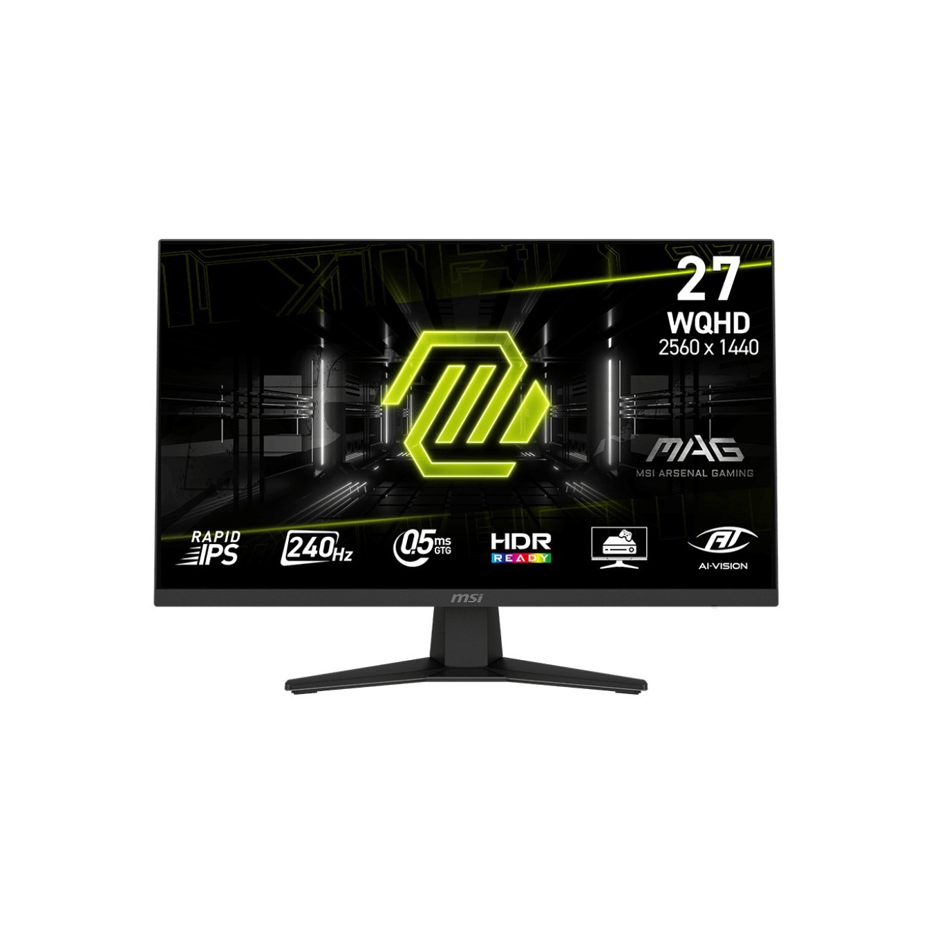 MSI MAG 274QFDE X24 Rapid IPS WQHD Gaming Display - MAG 274QFDE X24 - Black — Buy in Cyprus with Fast Delivery