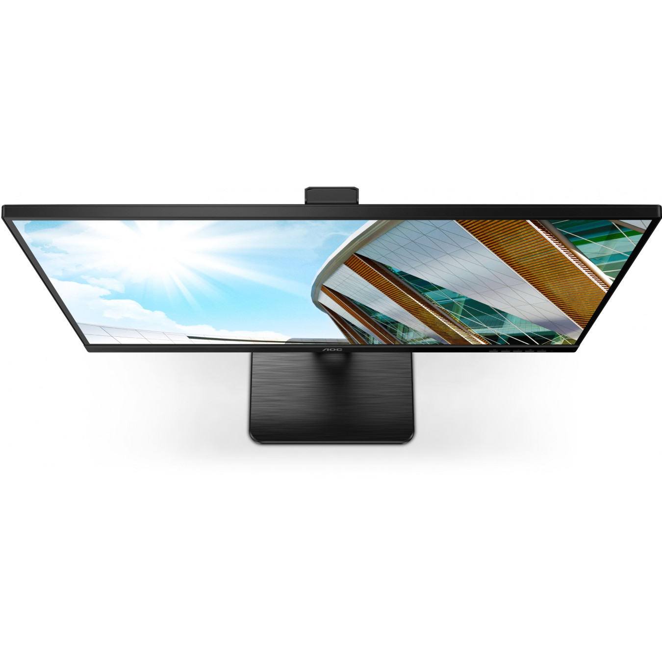 AOC U27P2 - 27-inch 4K IPS Monitor with Pivot, USB Hub, HDMI/DP, Black — Buy in Cyprus with Fast Delivery