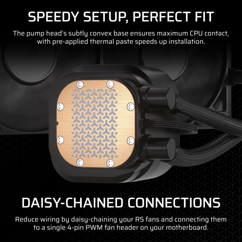 Buy Corsair Nautilus 240 RS - 240mm AIO Liquid Cooler - Black in Cyprus, Nicosia, Limassol, Larnaka, Pafos