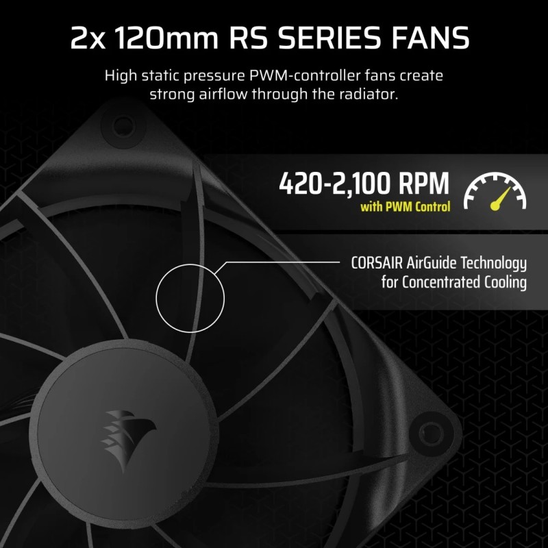 Buy Corsair Nautilus 240 RS - 240mm AIO Liquid Cooler - Black in Cyprus, Nicosia, Limassol, Larnaka, Pafos